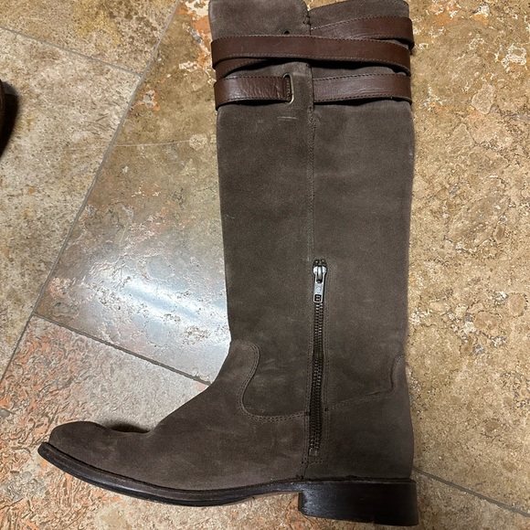 Frye Knee-high Suede Riding Boots - Picture 6 of 8